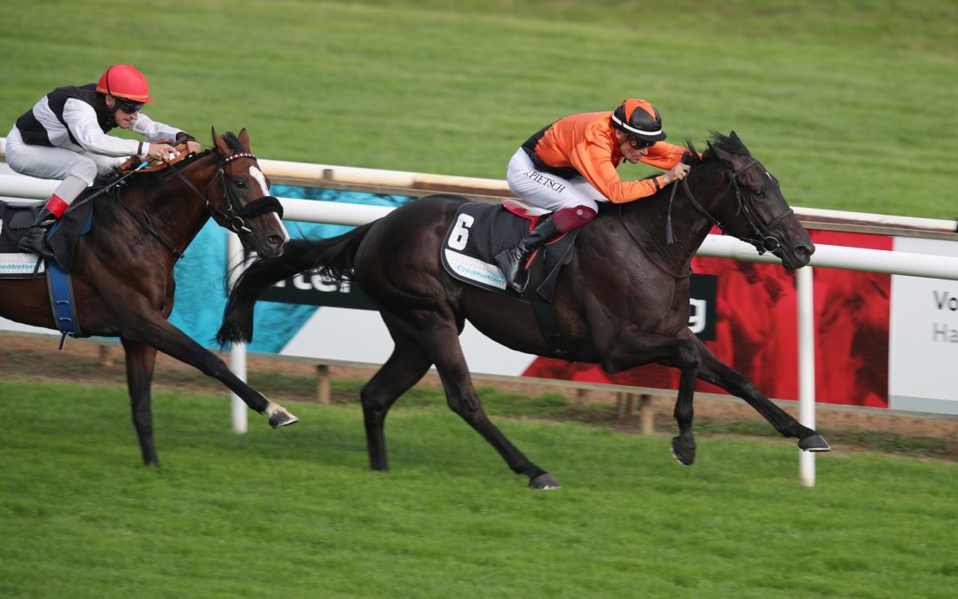 WEITER AUF ERSTEN SIEG Warten