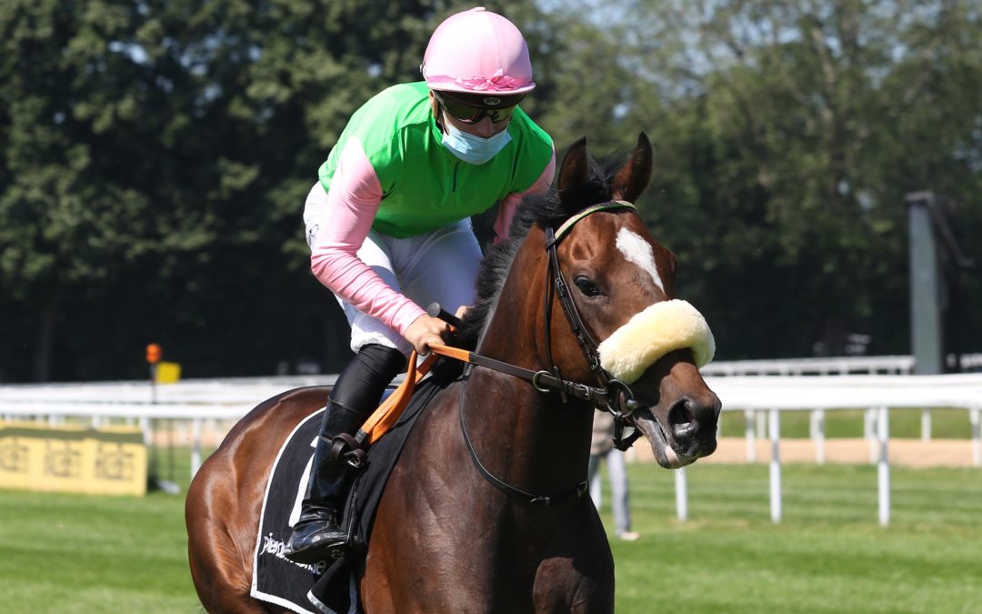 ALBORZ FÜNFTER IM ST. LEGER