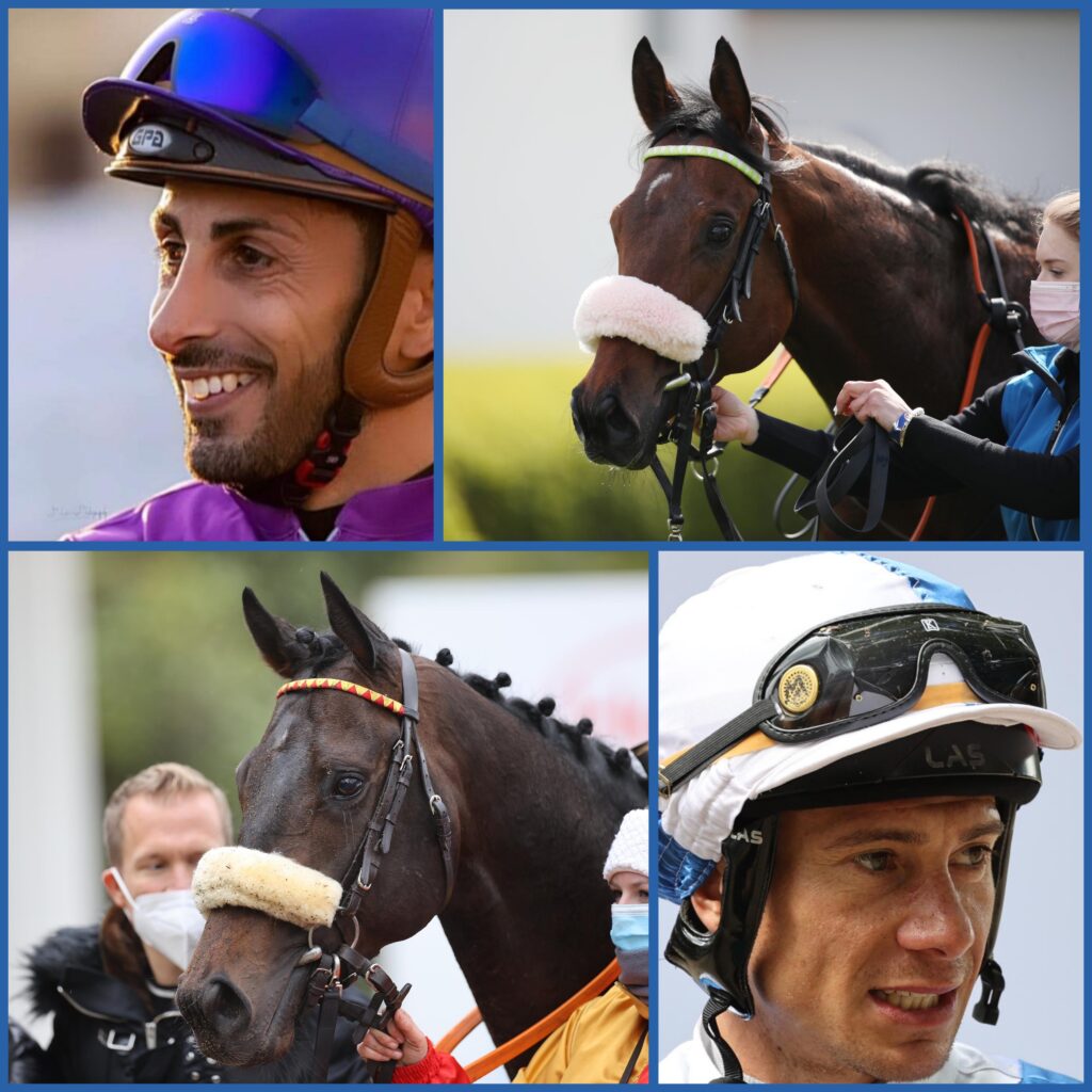 VIER STARTER UND EIN NEUER JOCKEY