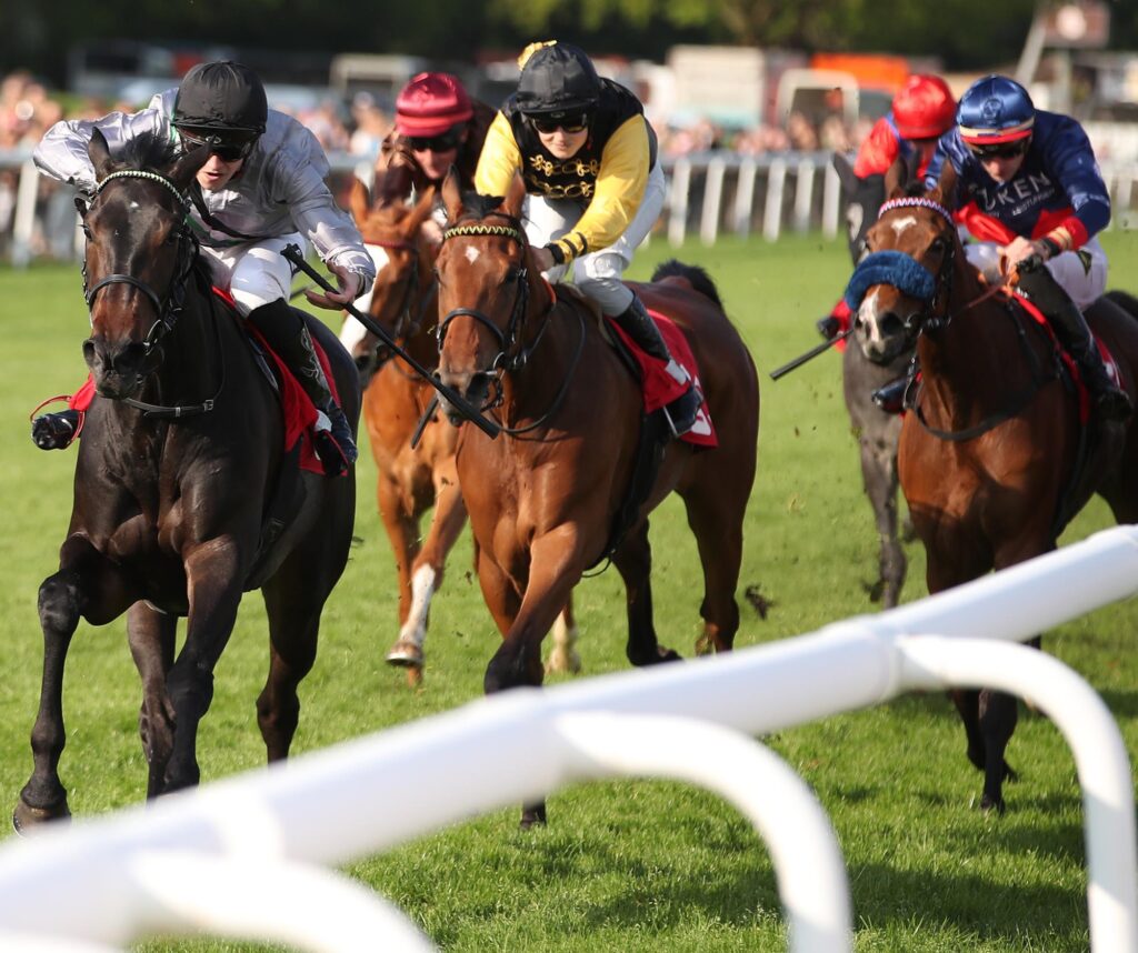 MIT PECH AM BLACKTYPE VORBEI