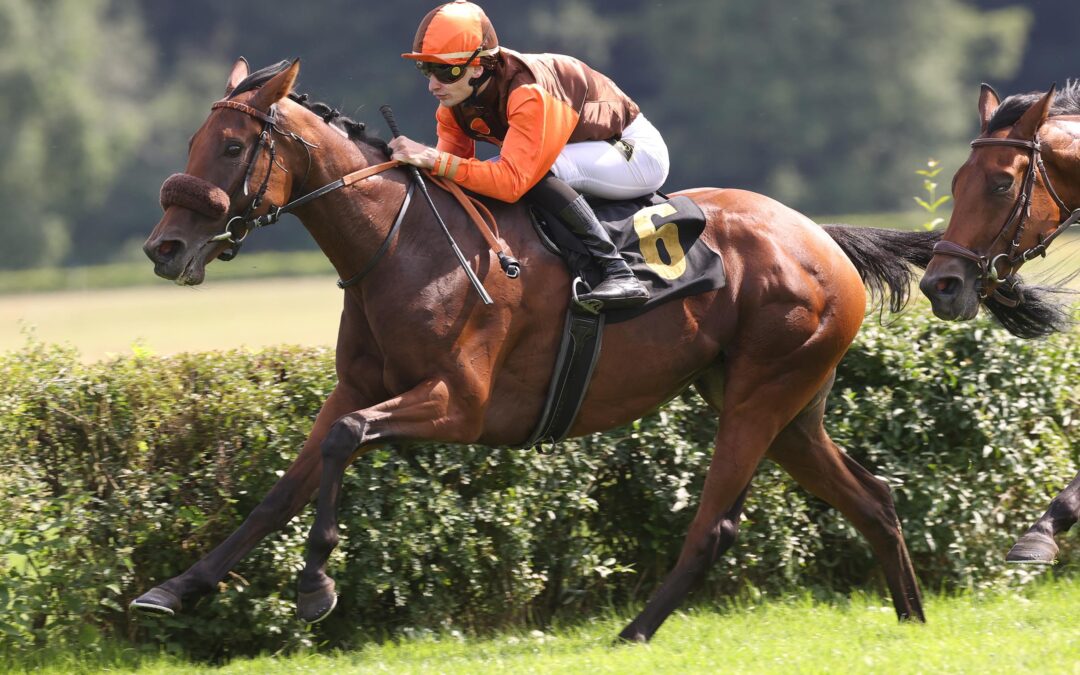 MIT WEIßER WESTE AM START