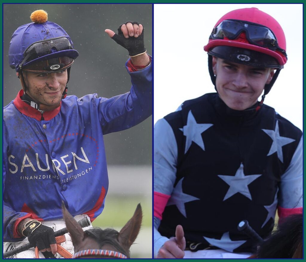 BEIDE JOCKEYS TOP