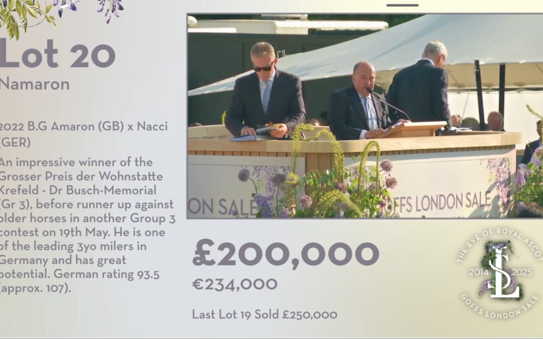 GOFFS: 200.000£ FÜR NAMARON